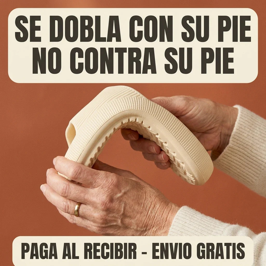 NubeStep™ - Sandalias anatómicas de suela antideslizante