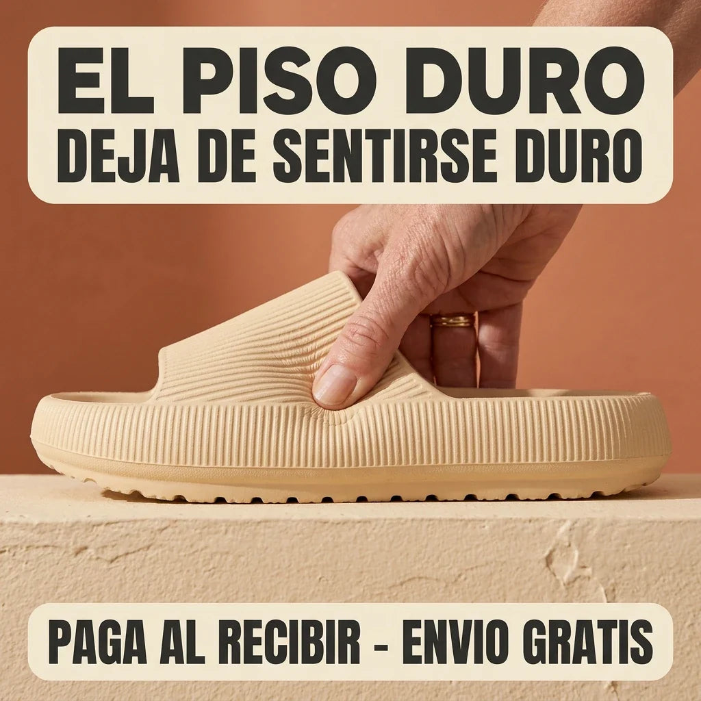 NubeStep™ - Sandalias anatómicas de suela antideslizante